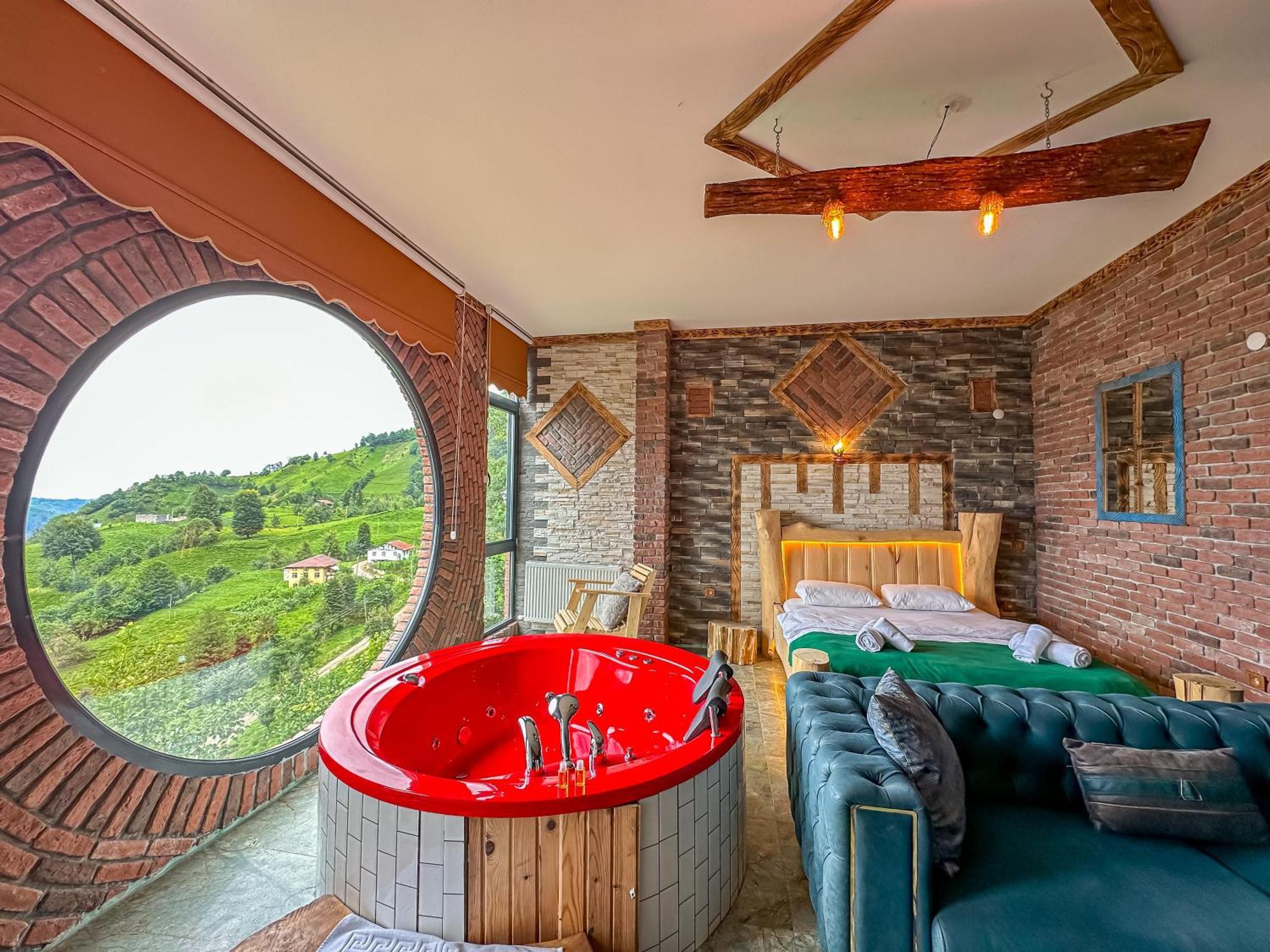 Organic Village Bungalow Ayder Yaylasi Ngoại thất bức ảnh